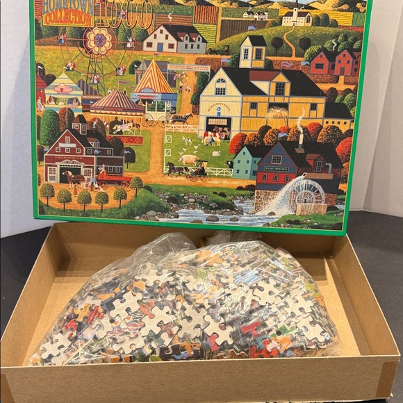 HomeTown Collection Chester County Fair 1000 pc puzzle Artist Heronim - Picture 3 of 3